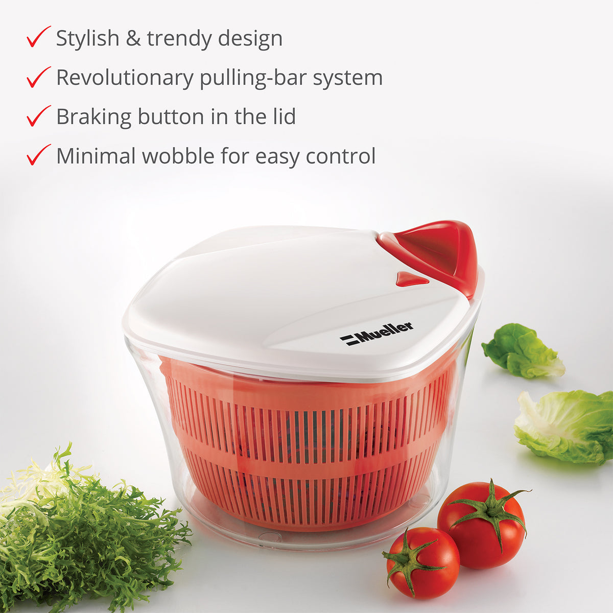 Mueller Large Salad Spinner – mueller_direct