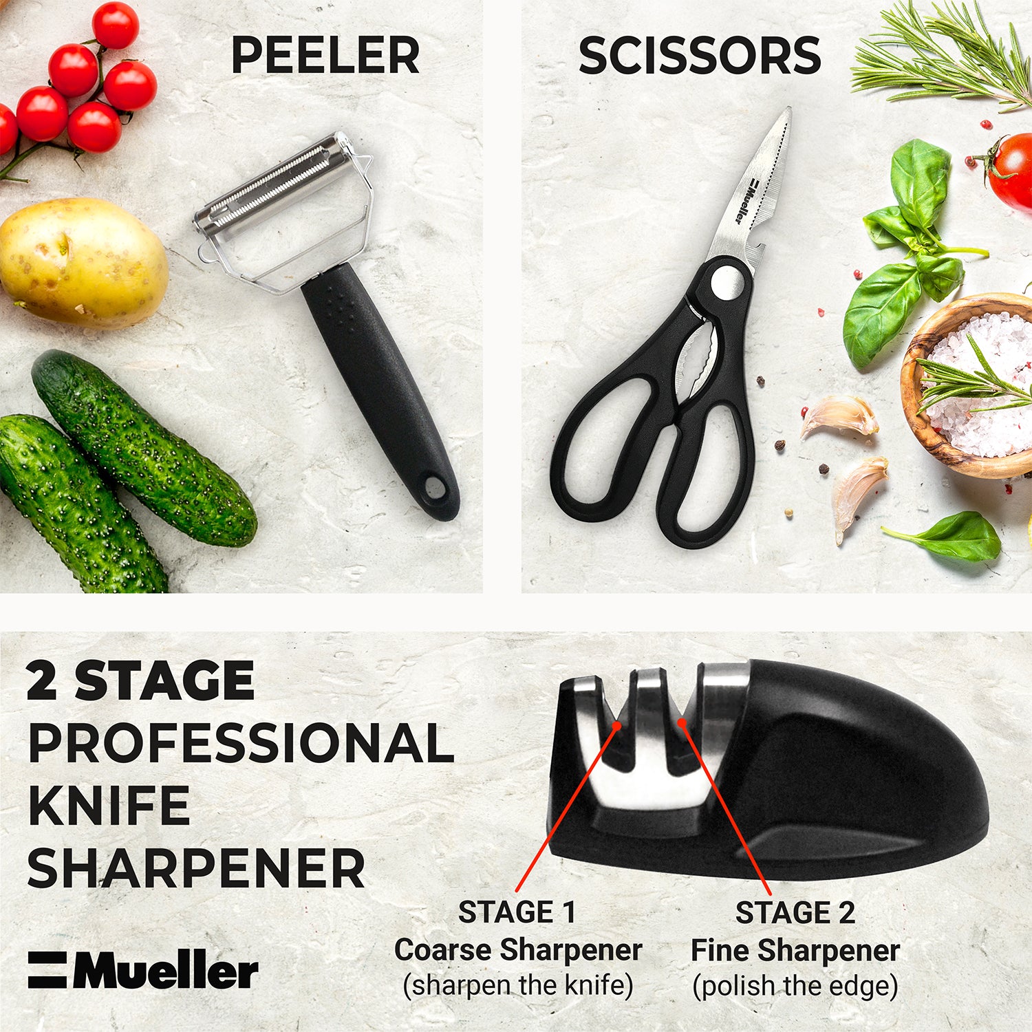 UltraSharp 2 Stage Knife Sharpener