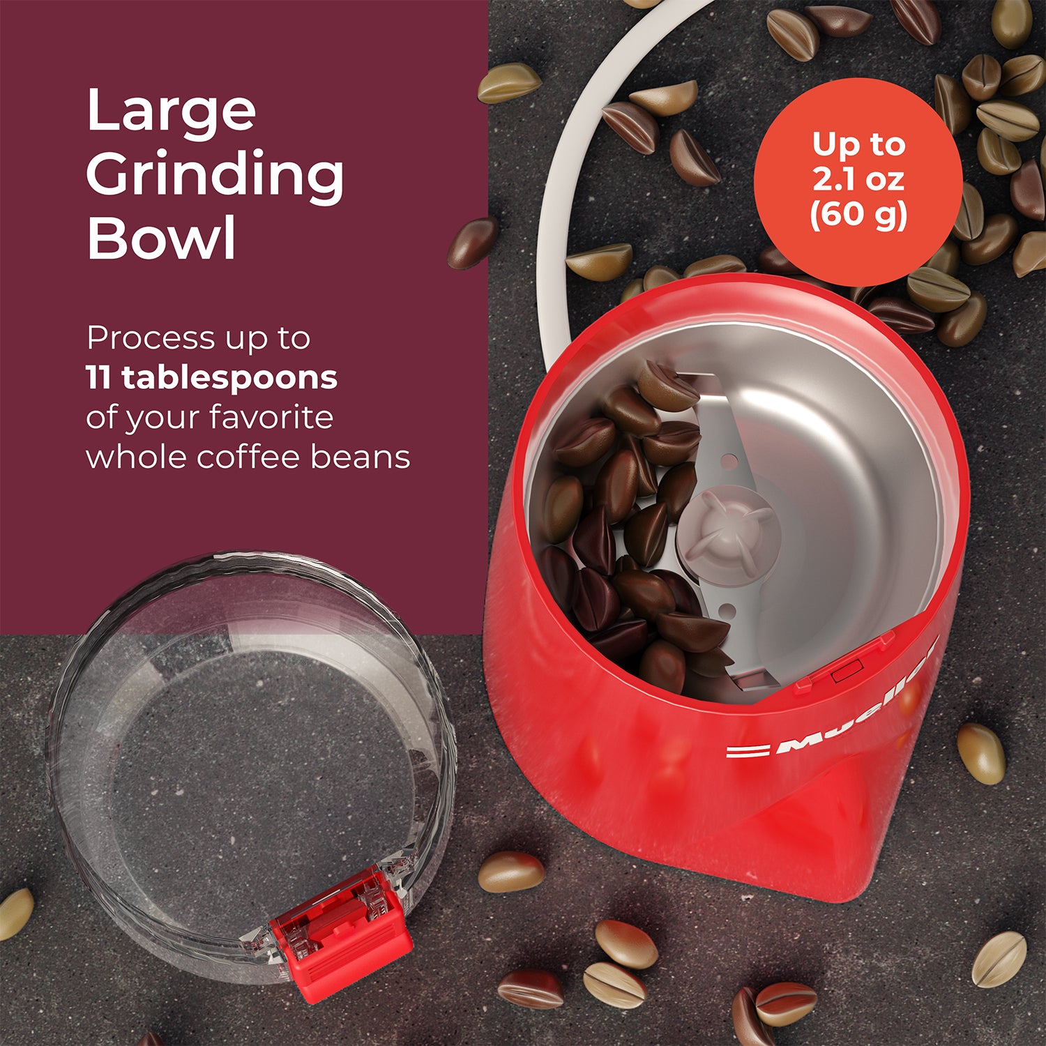 Mueller HyperGrind Precision Electric Spice/Coffee Grinder Review: A  Powerful Multi-Purpose Mill for 
