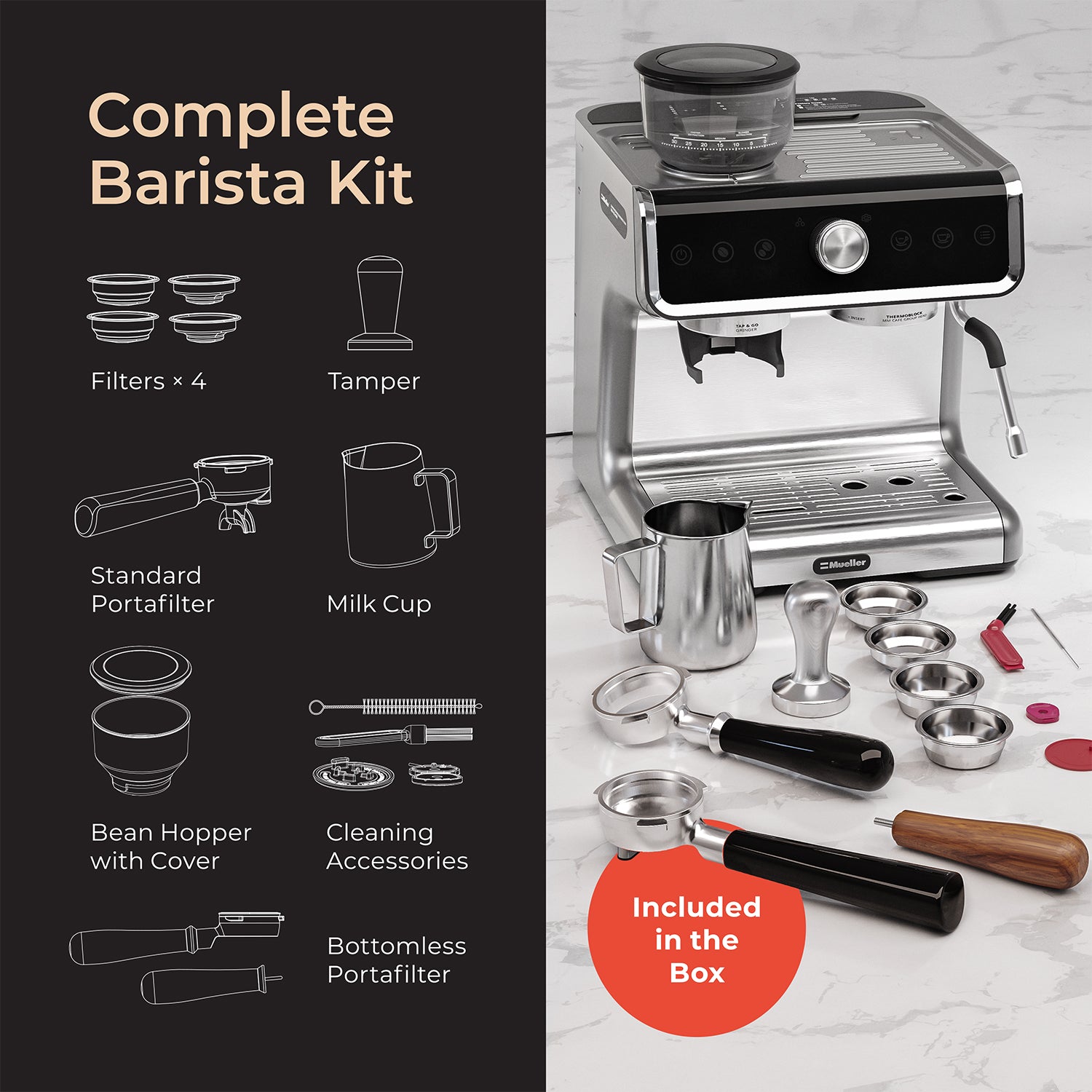 Espresso Accessories, Kitchen Accessories, Cleaning Espresso